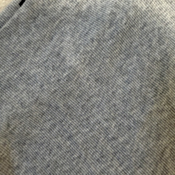 Ribbed Boatneck Grey JCrew Short Sleeve Tee - Picture 2 of 3